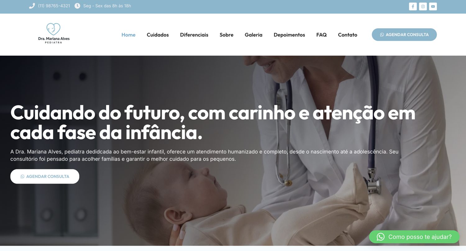 Estudo de design para consultório de pediatria